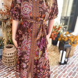 The Spiced Harvest Midi Dress-500 Midi-ENTRO-July & June Women's Fashion Boutique Located in San Antonio, Texas