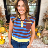 THML - The Good Mood Knit Top-230 Sweaters/Cardis-THML-July & June Women's Fashion Boutique Located in San Antonio, Texas