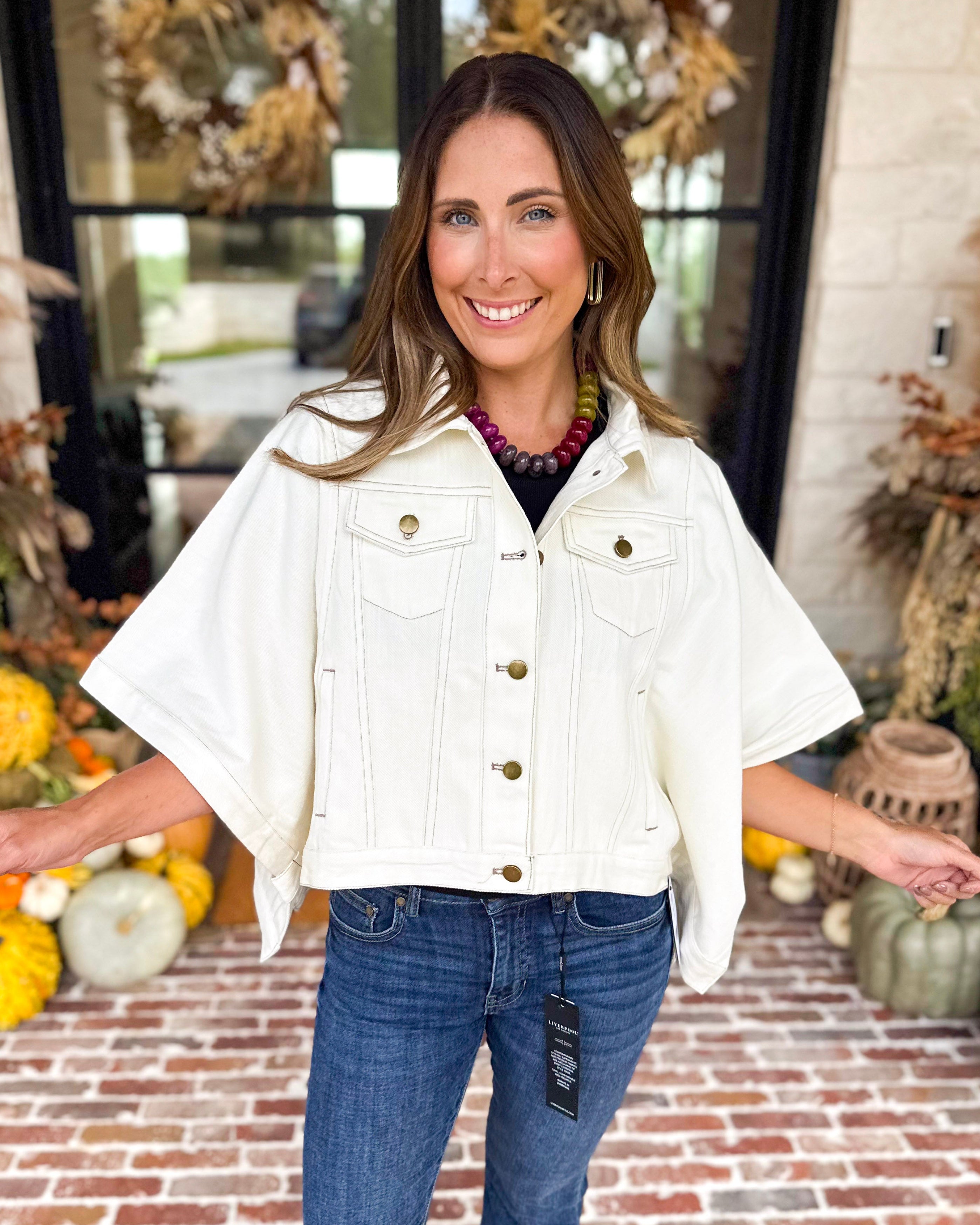 Wren Utility Jacket - Ecru-600 Outerwear-ENTRO-July & June Women's Fashion Boutique Located in San Antonio, Texas