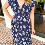 The Shell & Sun Midi Dress-500 Midi-SKIES ARE BLUE-July & June Women's Fashion Boutique Located in San Antonio, Texas
