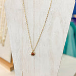 Natalie Wood- Strata Pendant Necklace - Sandstone-110 Jewelry & Hair-Natalie Wood-July & June Women's Fashion Boutique Located in San Antonio, Texas