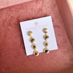Natalie Wood - Strata Linear Earrings - Tortoiseshell-110 Jewelry & Hair-Natalie Wood-July & June Women's Fashion Boutique Located in San Antonio, Texas