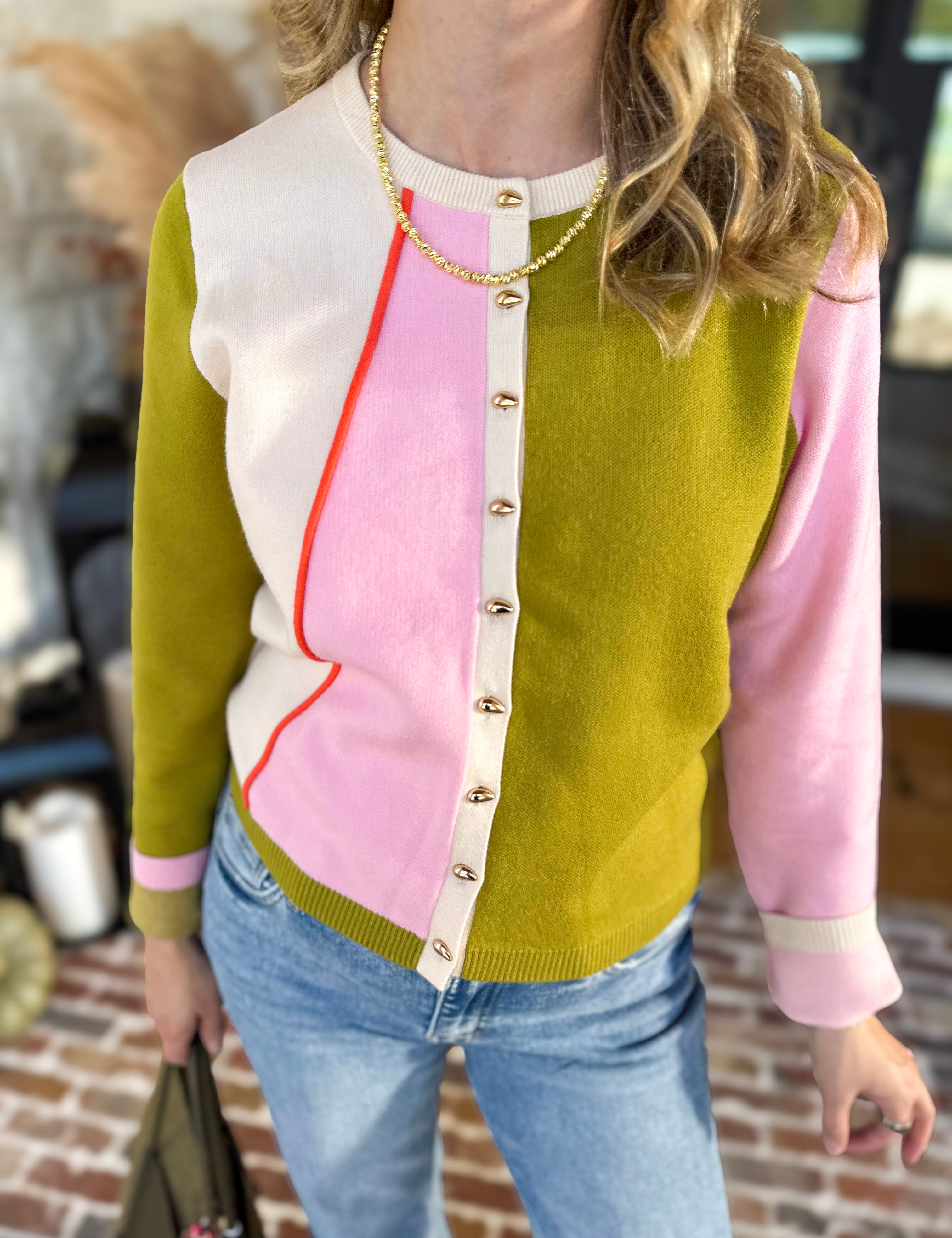THML - Color Me Chic Sweater-230 Sweaters/Cardis-THML-July & June Women's Fashion Boutique Located in San Antonio, Texas