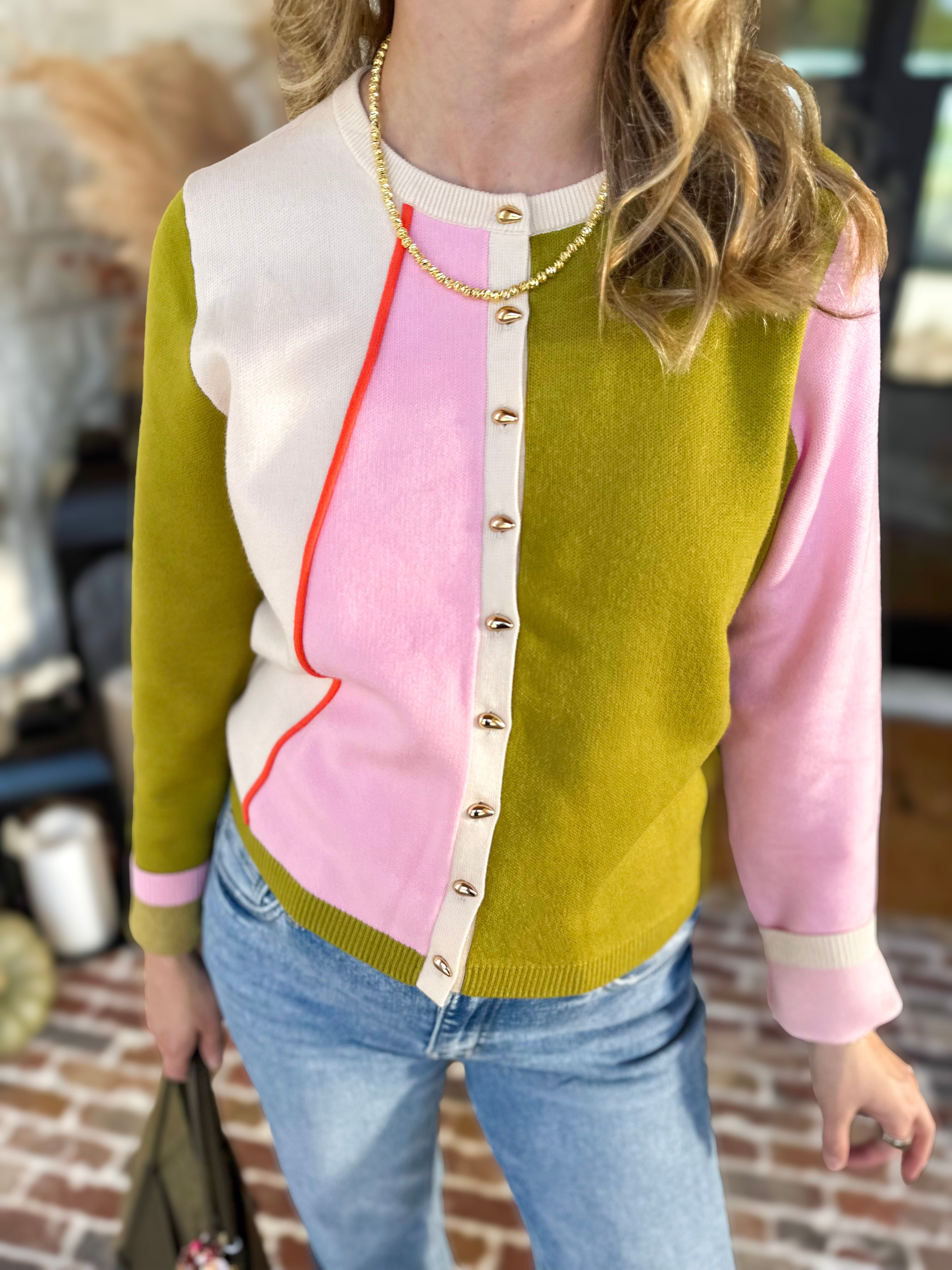 THML - Color Me Chic Sweater-230 Sweaters/Cardis-THML-July & June Women's Fashion Boutique Located in San Antonio, Texas