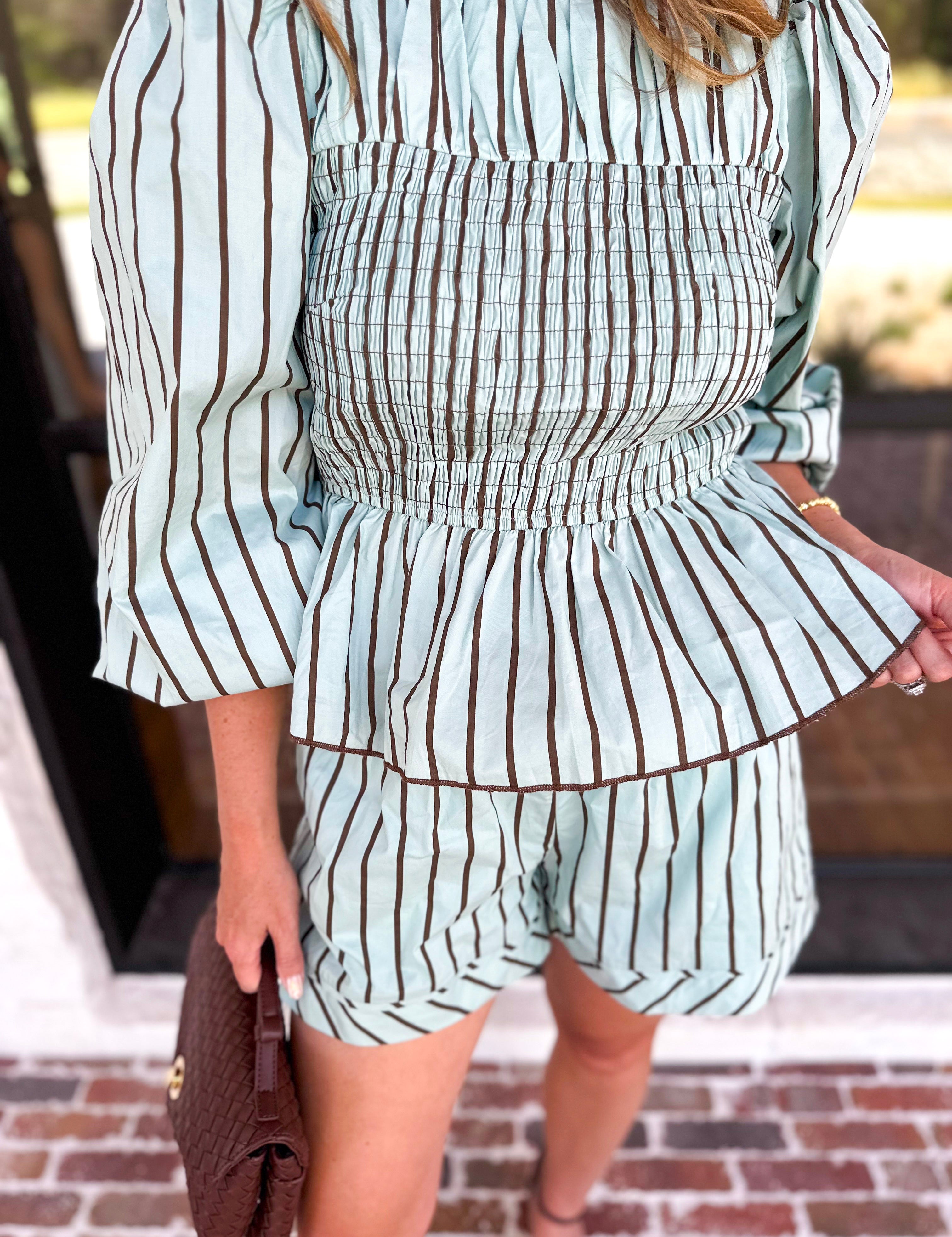 Main Street Striped Set-510 Mini-ENTRO-July & June Women's Fashion Boutique Located in San Antonio, Texas