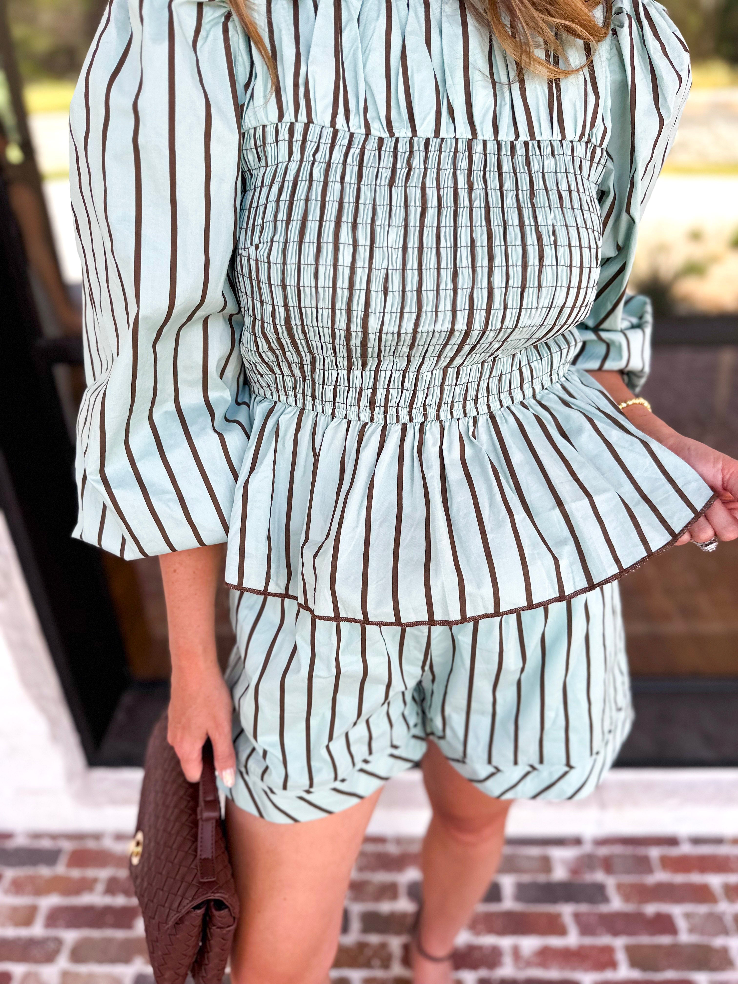 Main Street Striped Set-510 Mini-ENTRO-July & June Women's Fashion Boutique Located in San Antonio, Texas