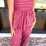 Color Pop Stripe Pant & Cami Set-500 Midi-ENTRO-July & June Women's Fashion Boutique Located in San Antonio, Texas