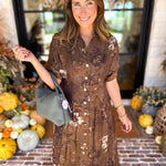 THML - Evermore Floral Midi Dress-500 Midi-THML-July & June Women's Fashion Boutique Located in San Antonio, Texas