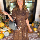 THML - Evermore Floral Midi Dress-500 Midi-THML-July & June Women's Fashion Boutique Located in San Antonio, Texas