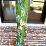 Sunset Floral Set - Matcha Green-500 Midi-ENTRO-July & June Women's Fashion Boutique Located in San Antonio, Texas