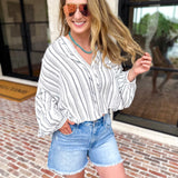 Vervet - High Rise Boyfriend Denim Shorts-410 Shorts/Skirts-VEVERT BY FLYING MONKEY-July & June Women's Fashion Boutique Located in San Antonio, Texas