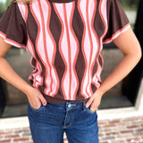 THML - The Rosewood Sweater Top-230 Sweaters/Cardis-THML-July & June Women's Fashion Boutique Located in San Antonio, Texas