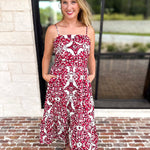 Cranberry Crush Midi Skirt Set-500 Midi-TCEC-July & June Women's Fashion Boutique Located in San Antonio, Texas