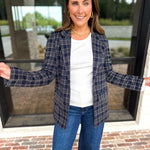 Liverpool - City Life Blazer-600 Outerwear-LIVERPOOL JEANS COMPANY-July & June Women's Fashion Boutique Located in San Antonio, Texas