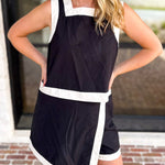 The Delaney Skort Set - Black-510 Mini-ENTRO-July & June Women's Fashion Boutique Located in San Antonio, Texas