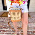 The Lyra Bucket Bag - Tan-130 ACCESSORIES-SHIRALEAH-July & June Women's Fashion Boutique Located in San Antonio, Texas