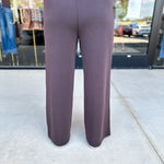 Soft Modal Lounge Pants - Chocolate-300 Athleisure/Lounge-SKIES ARE BLUE-July & June Women's Fashion Boutique Located in San Antonio, Texas