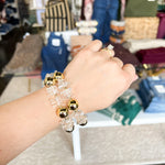 Treasure Jewels - Time To Shine Bracelet-110 Jewelry & Hair-Treasure Jewels-July & June Women's Fashion Boutique Located in San Antonio, Texas