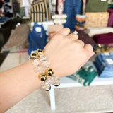 Treasure Jewels - Time To Shine Bracelet-110 Jewelry & Hair-Treasure Jewels-July & June Women's Fashion Boutique Located in San Antonio, Texas
