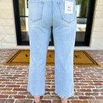 Vervet - High Rise Cropped Slim Wide Jeans-400 Pants-VEVERT BY FLYING MONKEY-July & June Women's Fashion Boutique Located in San Antonio, Texas
