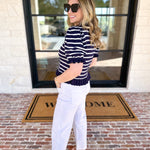 The Simply Sweet Cardigan - Navy-230 Sweaters/Cardis-ENTRO-July & June Women's Fashion Boutique Located in San Antonio, Texas