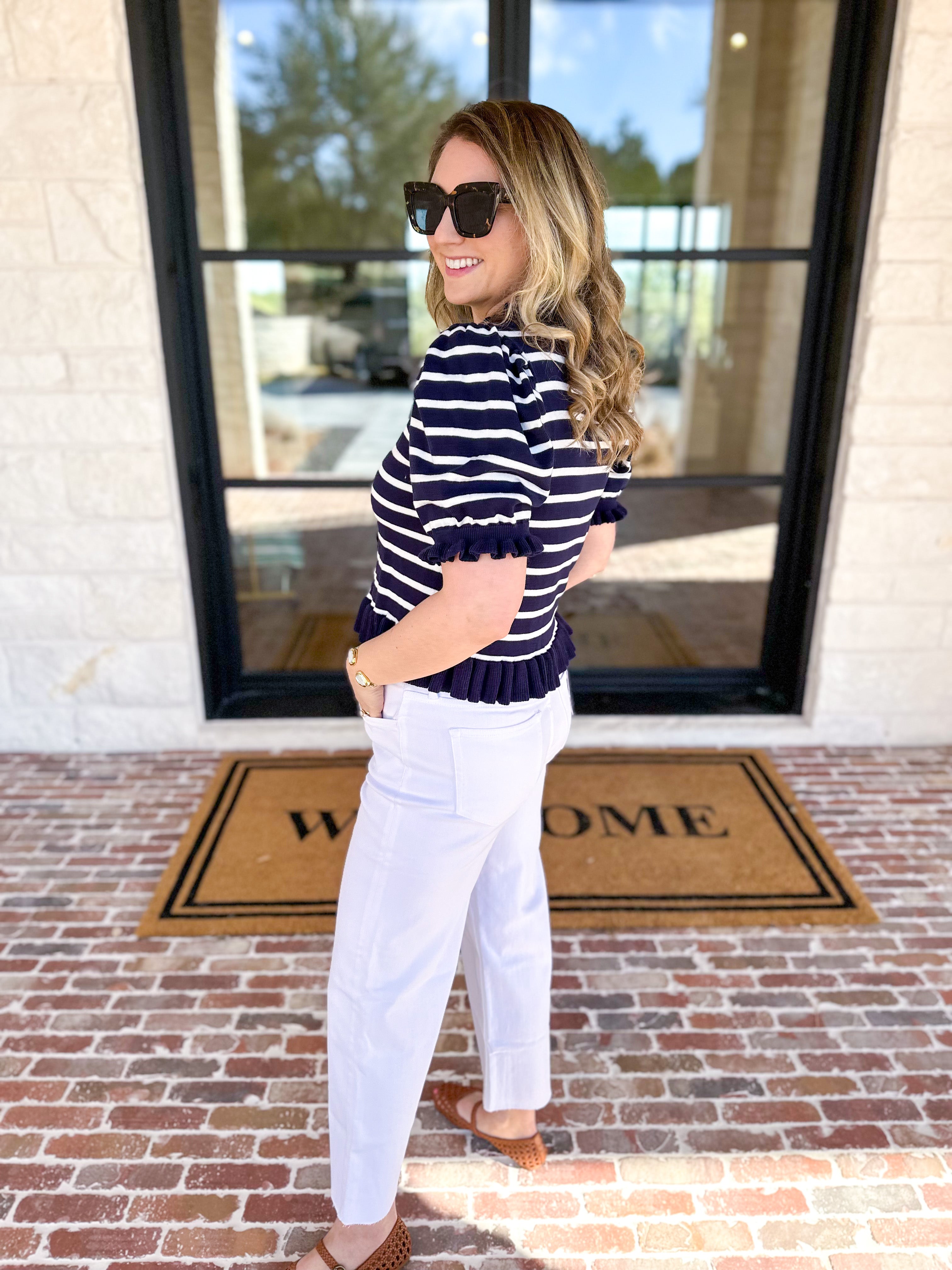 The Simply Sweet Cardigan - Navy-230 Sweaters/Cardis-ENTRO-July & June Women's Fashion Boutique Located in San Antonio, Texas