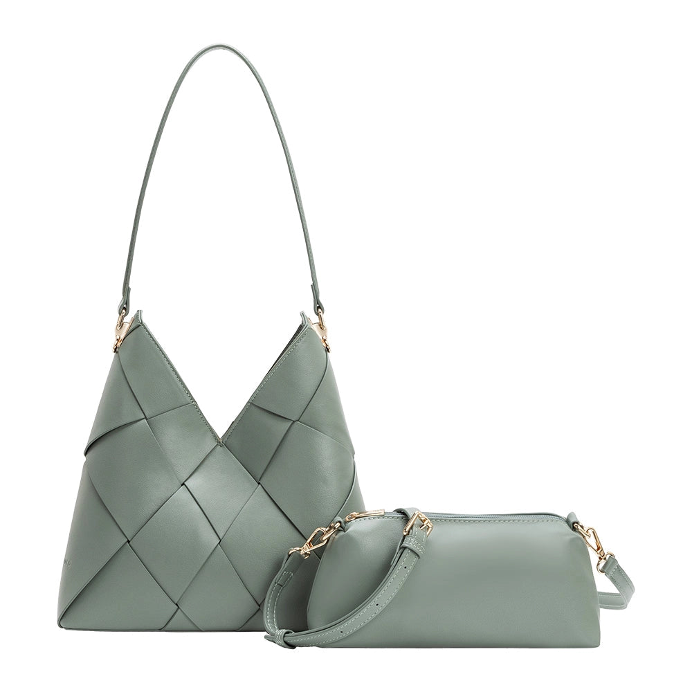 Phaedra Shoulder Bag - Sage-130 Accessories-MELIE BIANCO-July & June Women's Fashion Boutique Located in San Antonio, Texas
