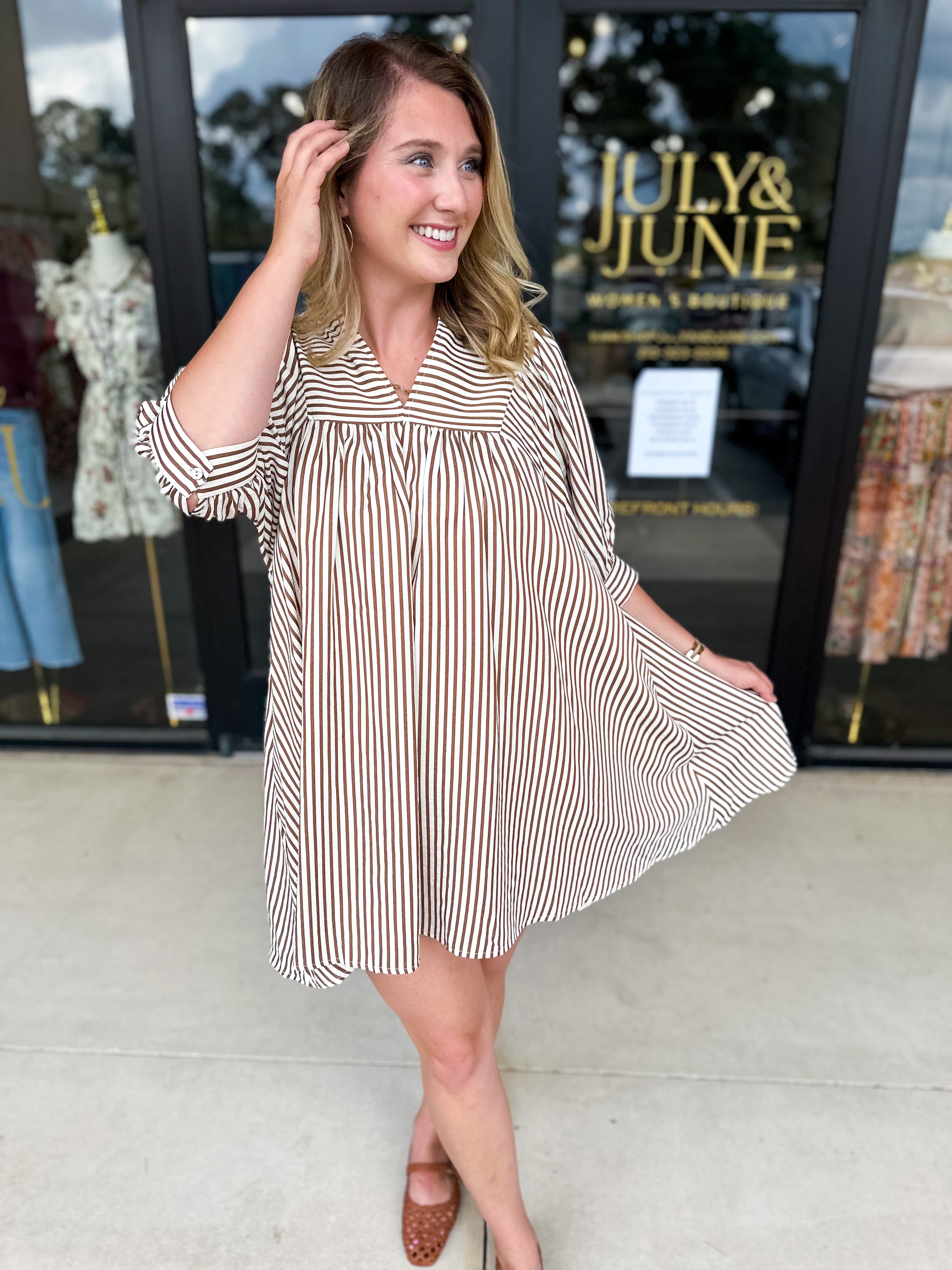 The Laurel Mini Dress-510 Mini-ENTRO-July & June Women's Fashion Boutique Located in San Antonio, Texas