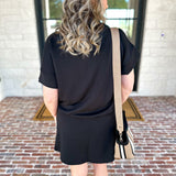 Weekend Traveler Skort Set - Black-300 Athleisure/Lounge-RAE MODE-July & June Women's Fashion Boutique Located in San Antonio, Texas