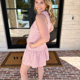 Pink Prep Mini Dress-510 Mini-TCEC-July & June Women's Fashion Boutique Located in San Antonio, Texas
