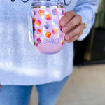 SWIG - Candy Corn Stemless Wine Cup 12oz-140 Gifts + Home-SWIG-July & June Women's Fashion Boutique Located in San Antonio, Texas
