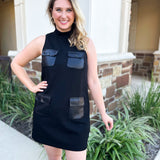 The Audrey Black Mini Dress-510 Mini-FATE-July & June Women's Fashion Boutique Located in San Antonio, Texas