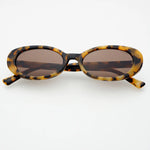 FREYRS - Mimi Acetate Oval Sunglasses - Milky Tortoise-130 Accessories-FREYRS-July & June Women's Fashion Boutique Located in San Antonio, Texas