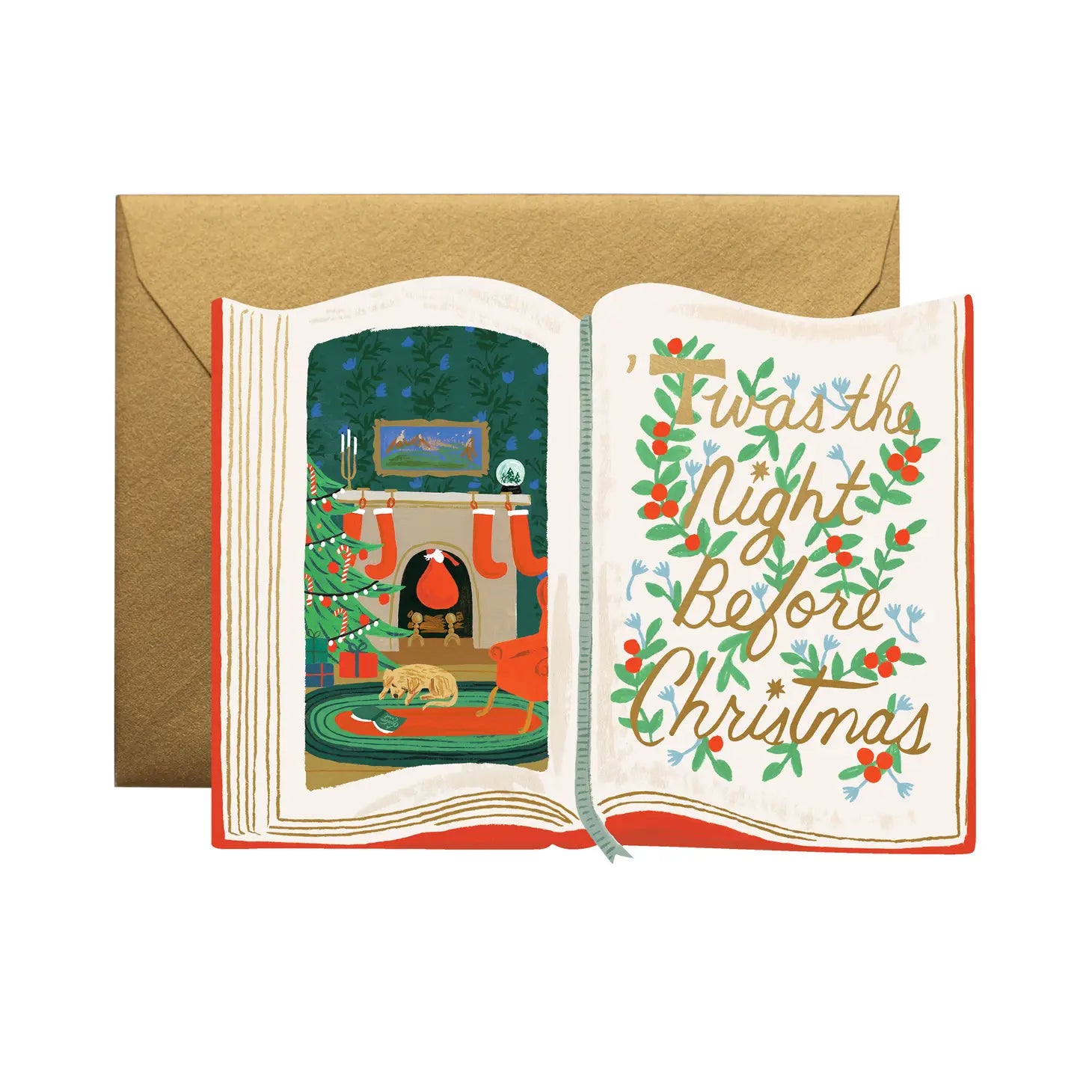 Rifle Paper Co - Twas The Night Before Christmas Boxed Card Set-140 Gifts + Home-Rifle Paper Co.-July & June Women's Fashion Boutique Located in San Antonio, Texas