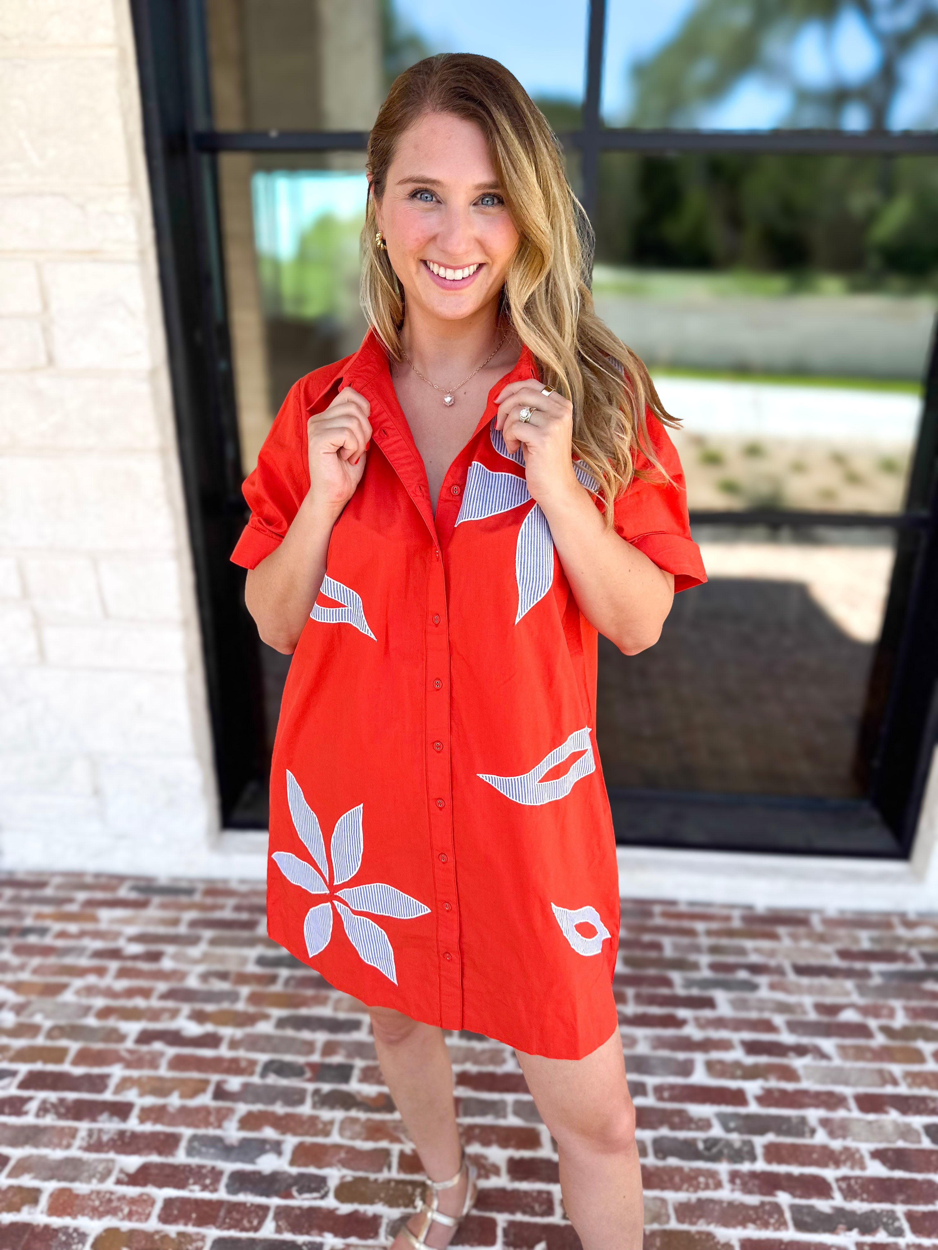 THML - Vacay Days Mini Dress-510 Mini-THML-July & June Women's Fashion Boutique Located in San Antonio, Texas