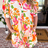 Sun Kissed Floral Mini Dress-510 Mini-FATE-July & June Women's Fashion Boutique Located in San Antonio, Texas
