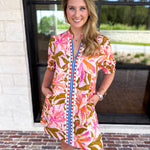 THML - Graceful Bloom Mini Dress-510 Mini-THML-July & June Women's Fashion Boutique Located in San Antonio, Texas