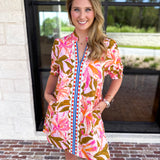 THML - Graceful Bloom Mini Dress-510 Mini-THML-July & June Women's Fashion Boutique Located in San Antonio, Texas