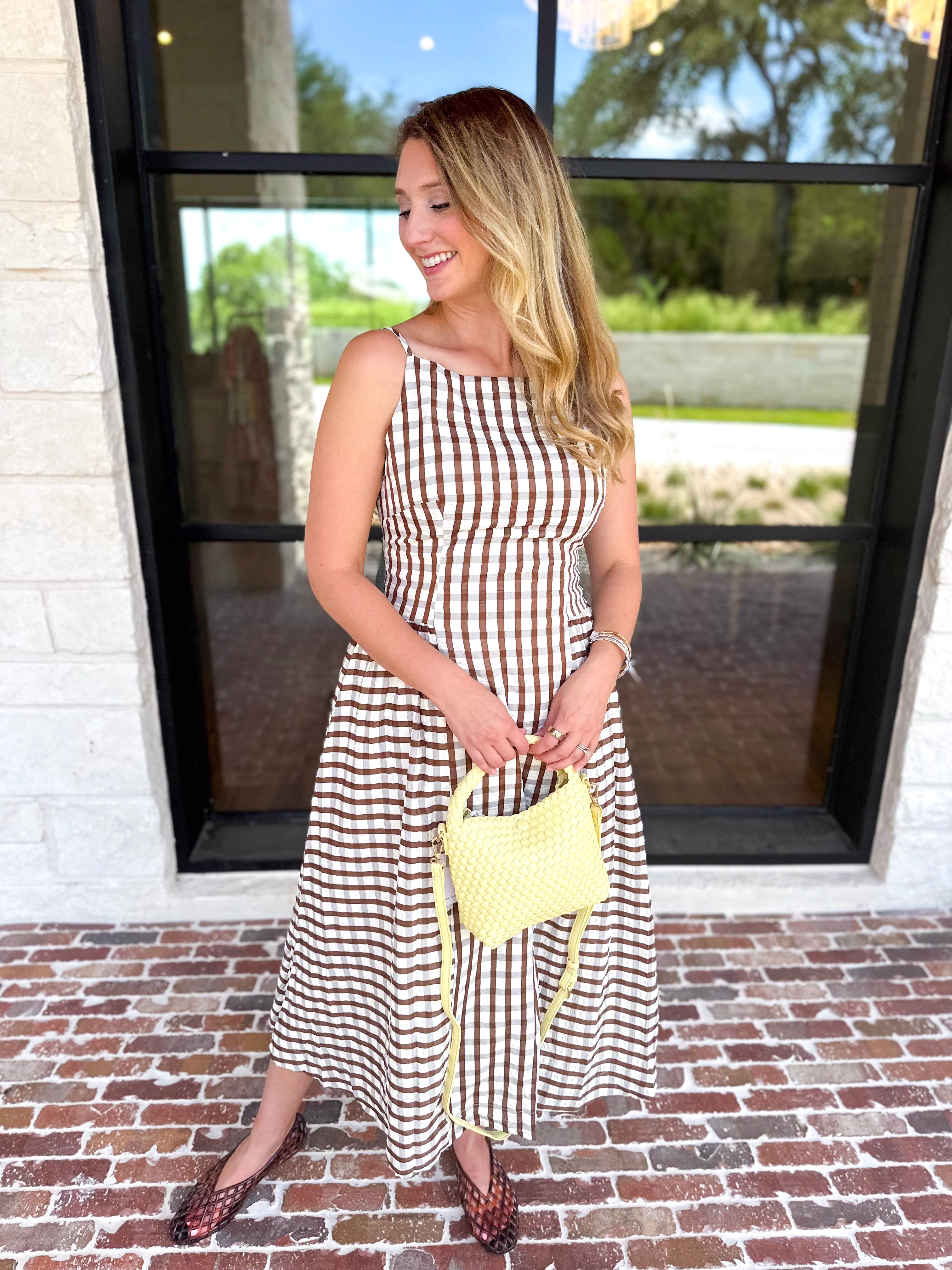 THML - Girls Dinner Midi Dress-500 Midi-THML-July & June Women's Fashion Boutique Located in San Antonio, Texas