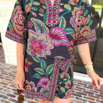 The Retreat Skort Set - Black-510 Mini-ENTRO-July & June Women's Fashion Boutique Located in San Antonio, Texas