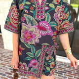 The Retreat Skort Set - Black-510 Mini-ENTRO-July & June Women's Fashion Boutique Located in San Antonio, Texas