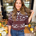 THML - Slight Chill Button Sweater-230 Sweaters/Cardis-THML-July & June Women's Fashion Boutique Located in San Antonio, Texas
