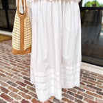Ivory Lace Top & Midi Skirt Set-500 Midi-KLESIS-July & June Women's Fashion Boutique Located in San Antonio, Texas