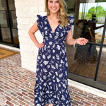 The Shell & Sun Midi Dress-500 Midi-SKIES ARE BLUE-July & June Women's Fashion Boutique Located in San Antonio, Texas