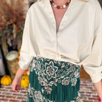 Not Your Average Button Down Blouse-200 Fashion Blouses-FATE-July & June Women's Fashion Boutique Located in San Antonio, Texas