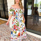 The Isla Bonita Midi Skirt Set-500 Midi-SKIES ARE BLUE-July & June Women's Fashion Boutique Located in San Antonio, Texas