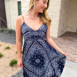 The Endless Summer Midi Dress-500 Midi-SKIES ARE BLUE-July & June Women's Fashion Boutique Located in San Antonio, Texas