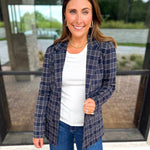 Liverpool - City Life Blazer-600 Outerwear-LIVERPOOL JEANS COMPANY-July & June Women's Fashion Boutique Located in San Antonio, Texas