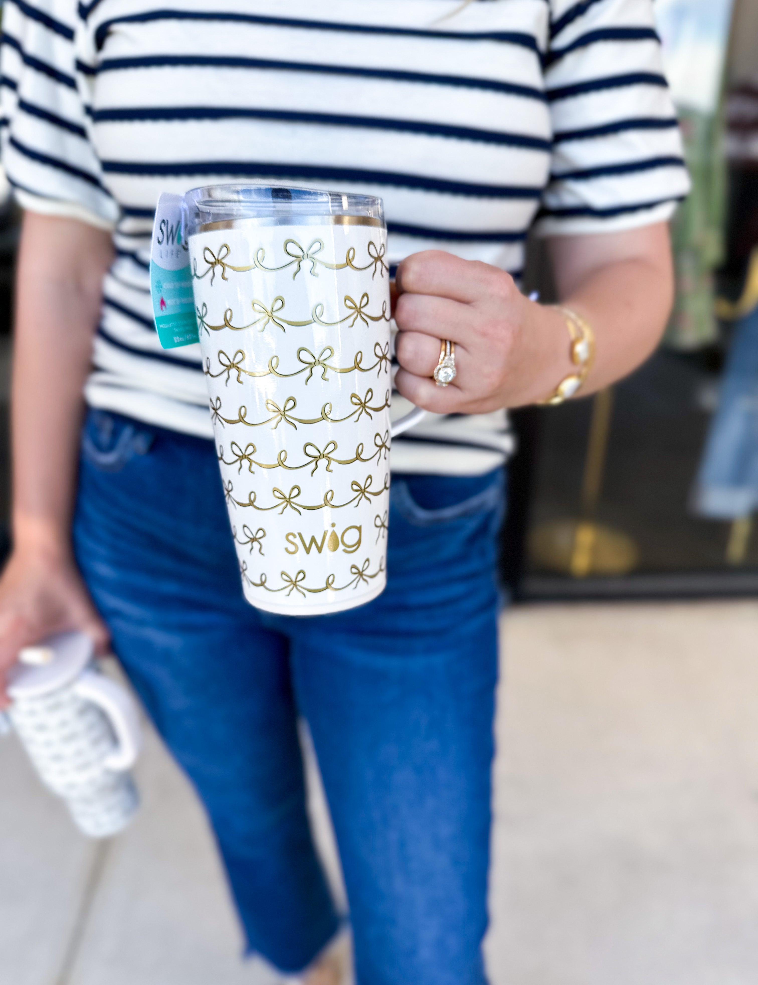 SWIG - Pretty in Pearl Travel Mug 22oz-140 Gifts + Home-SWIG-July & June Women's Fashion Boutique Located in San Antonio, Texas