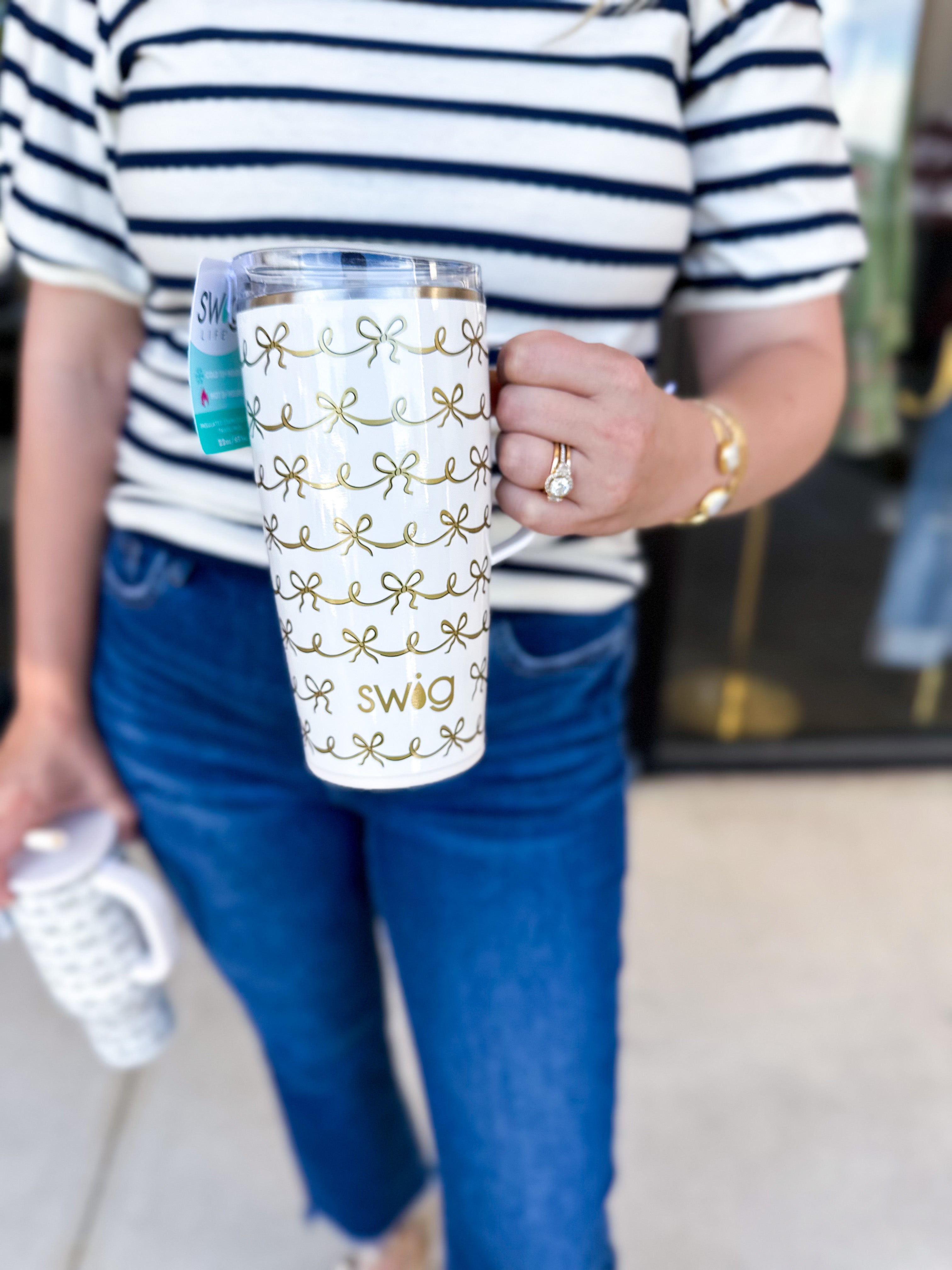 SWIG - Pretty in Pearl Travel Mug 22oz-140 Gifts + Home-SWIG-July & June Women's Fashion Boutique Located in San Antonio, Texas